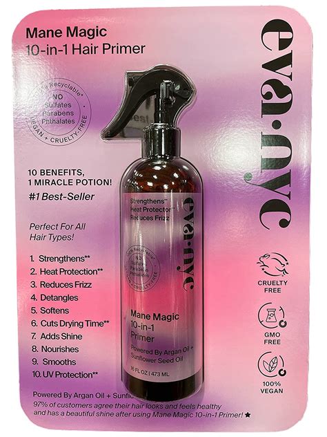 Hair Repair and Nourishment with Eva NYC Mane Magic Shampoo and Conditioner